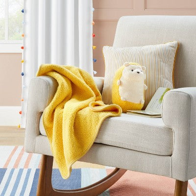  Plush Blanket With Soft Toy - Hedgehog - Cloud Island™