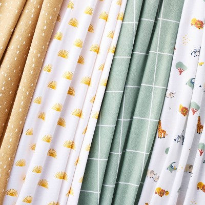  Flannel Baby Blanket - Safari Suns - Cloud Island™