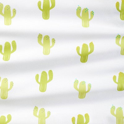  Fitted Crib Sheet Cactus - Cloud Island™ - White