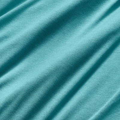  Polyester Rayon Fitted Crib Sheet - Teal - Cloud Island™