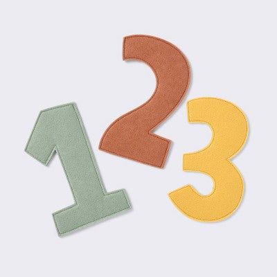  Milestone Felt Numbers - Multi Color - Cloud Island™
