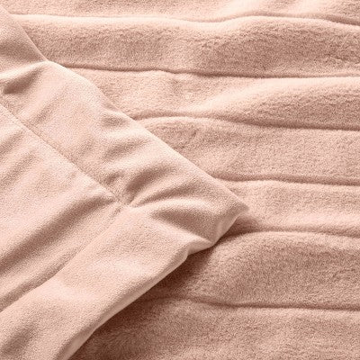  Faux Fur With Channel Craving Baby Blanket - Cloud Island™ - Pink