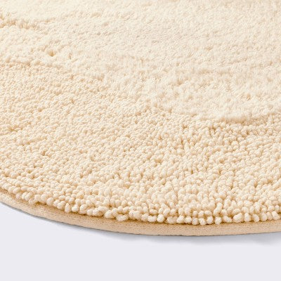  4'x6' Area Rug - Wave Edge/Cream - Cloud Island™