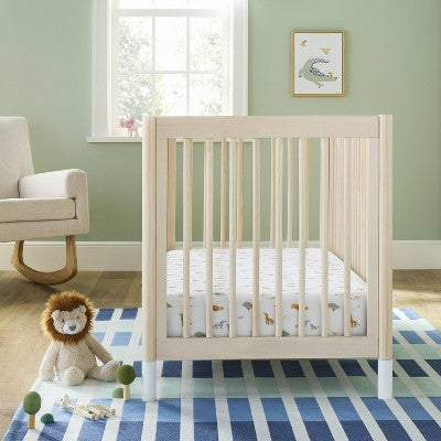  Fitted Jersey Crib Sheet - Safari Stripes - 2pk - Cloud Island™