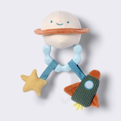  Handheld Plush Rattle Baby Toy - Planet - Cloud Island™