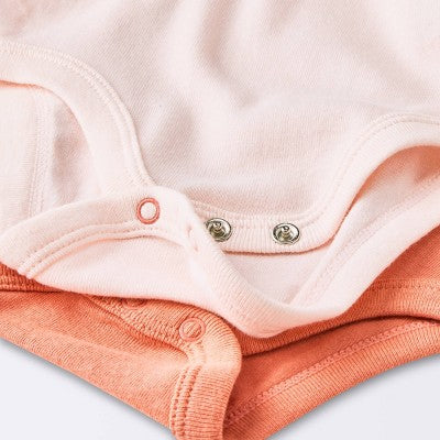  Baby Girls' 4pk Long Sleeve Bodysuit - Cloud Island™ Floral