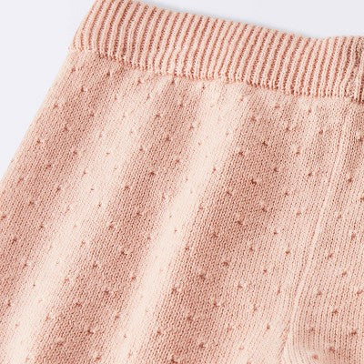  Baby Girls' 2pc Pointelle Sweater Set - Cloud Island™ Pink