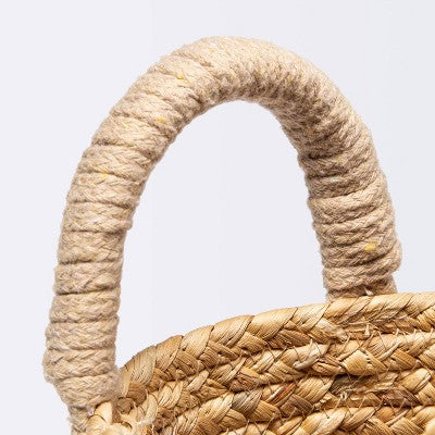  Small Hanging Woven Basket With One Handle - Cloud Island™