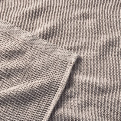  Knit Baby Blanket - Gray - Cloud Island™