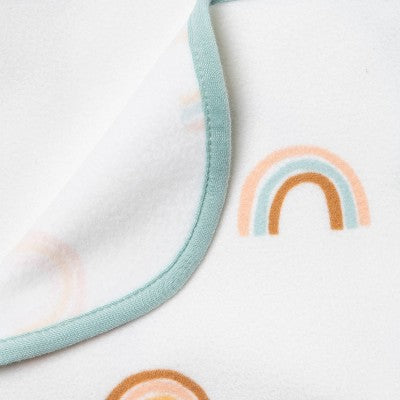  Brushed Jersey Stroller Blanket Rainbow - Cloud Island™