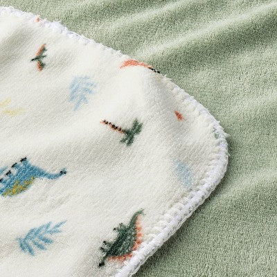  Plush Baby Blanket - Dinos - Cloud Island™
