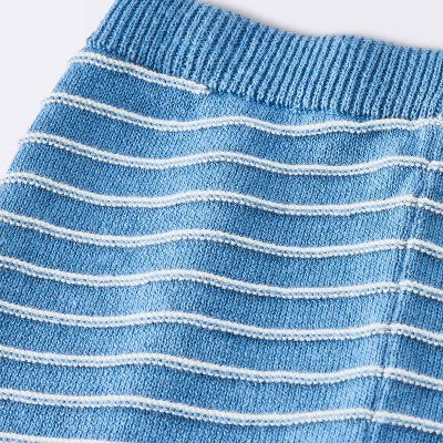  Baby Boys' Striped Sweater Set - Cloud Island™ Blue