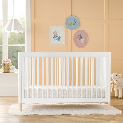  Fitted Jersey Crib Sheet - Stripes & Checks - 2pk - Cloud Island™
