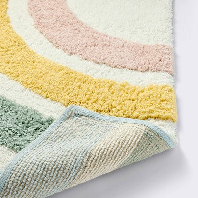  4'6"x2'3" Area Rug - Rainbow - Cloud Island™