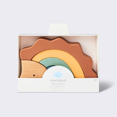  Silicone Toy - Hedgehog Stacker - Cloud Island™