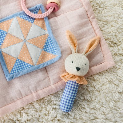  Rattle And Crinkle Paper - Easter Bunny - 2pc - Cloud Island™