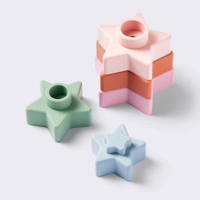  Star Stacker Silicone Toy - Cloud Island™
