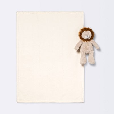  Plush Blanket With Soft Toy - Cloud Island™ Lion