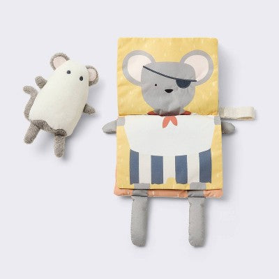  Mouse Halloween Soft Book For Babies - 2pk - Cloud Island™