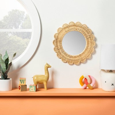  Sun Wall Mirror - Cloud Island™ - Natural