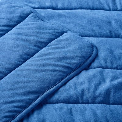  Rayon From Bamboo Quilted Baby Blanket - Blue - Cloud Island™