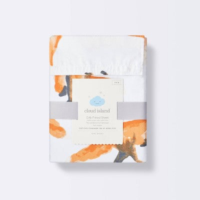  Crib Fitted Sheet - Cloud Island™ Foxes