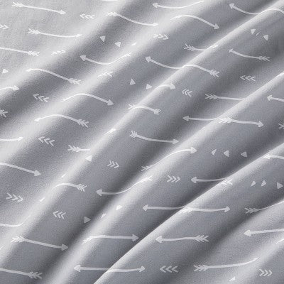  Cotton Fitted Crib Sheet - Arrows Print - Cloud Island™