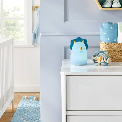  Dino Silicone Nightlight - Blue - Cloud Island™
