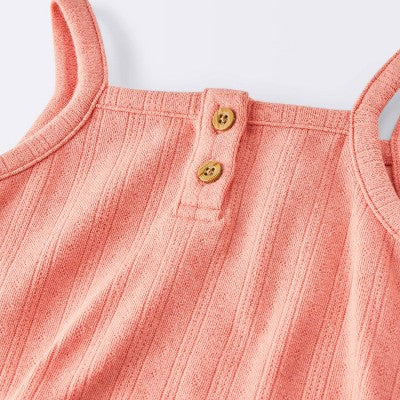  Baby Girls' Tank Top & Ruffle Shorts Set - Cloud Island™