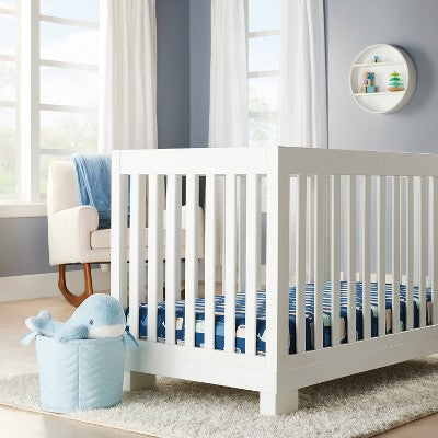  Fitted Crib Sheet Whales - Cloud Island™ Navy