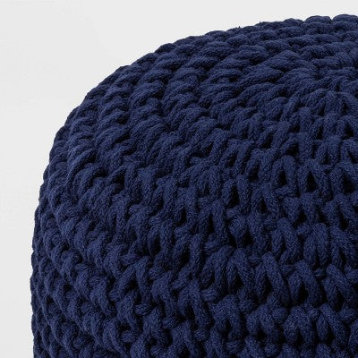  Pouf Ottoman - Cloud Island™ Navy