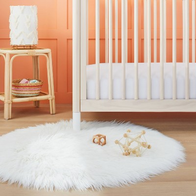  Fitted Crib Sheet Solid - Cloud Island™ White