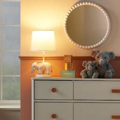  Plush Elephant Table Lamp Includes LED Light Bulb - Cloud Island™