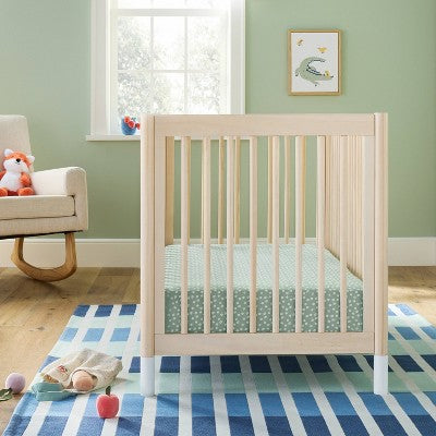  Cotton Fitted Crib Sheet - Daisies Green - Cloud Island™