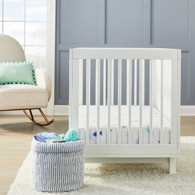  Fitted Jersey Crib Sheet 2pk - Cloud Island™ Fish Friends And Solid Blue