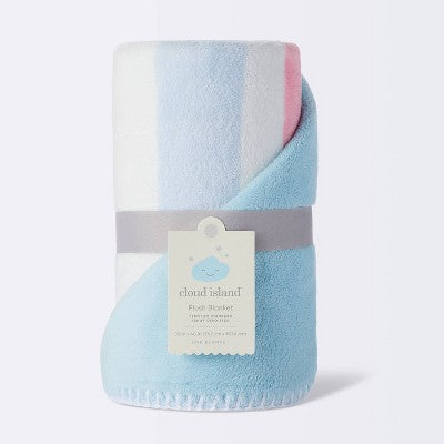  Plush Baby Blanket Rainbow And Stars - Cloud Island™