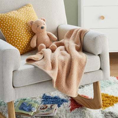  Plush Blanket With Soft Toy - Bear - Cloud Island™