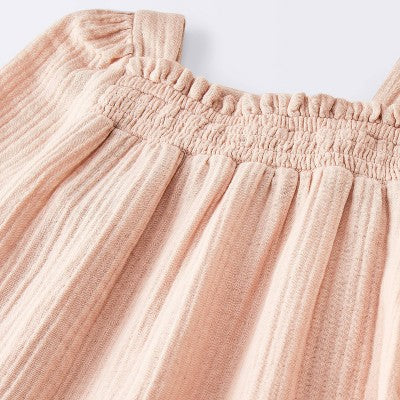  Baby Girls' Smocked Dress - Cloud Island™ Pink