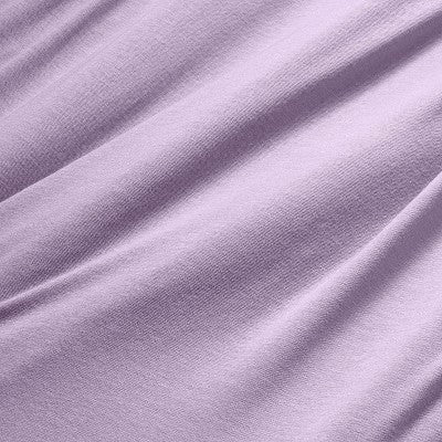 Polyester Rayon Fitted Crib Sheet - Purple - Cloud Island™