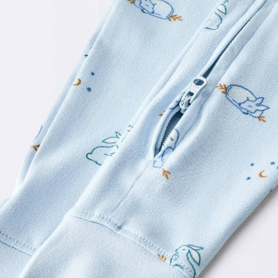  Toddler Boys' Smooth Jersey Snug Fit Union Suit - Cloud Island™ Blue