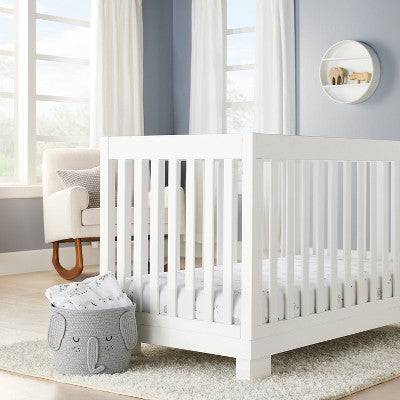  Cotton Fitted Crib Sheet - Elephants - Cloud Island™
