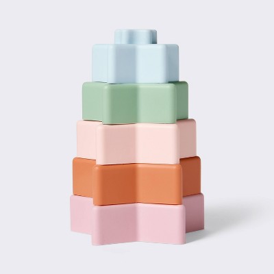  Star Stacker Silicone Toy - Cloud Island™